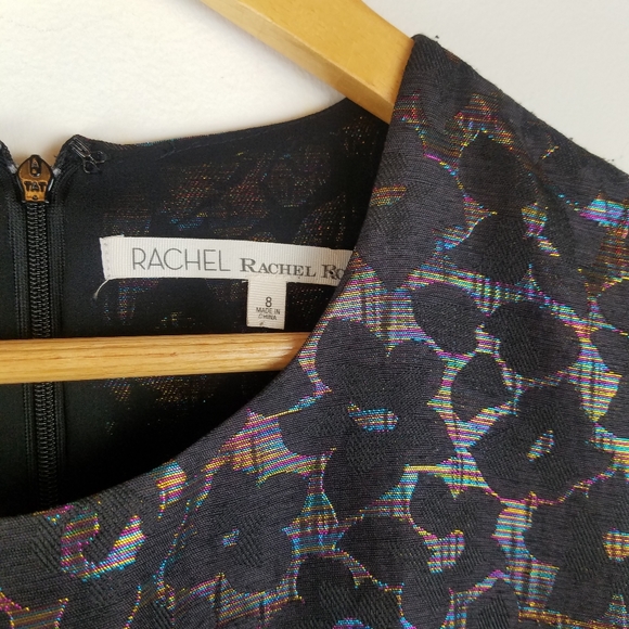 RACHEL Rachel Roy Black Sheath Dress, Size 8 - Picture 5 of 6